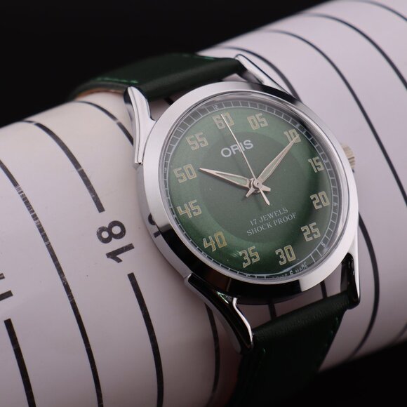 Oris Vintage Swiss 17 Jewels Hand-Wound Mechanical Men's Watch - FREE SHIPPING - Picture 10 of 12